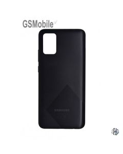 Tapa trasera para Samsung A02s Galaxy A025 Negro Original