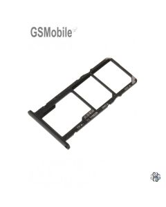 Bandeja SIM & MicroSD para Huawei Y5 2018 Negro