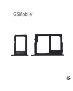Bandeja SIM & MicroSD (dual SIM) Samsung J330F Galaxy J3 2017 Negro