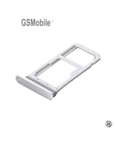 Bandeja SIM & MicroSD Samsung Galaxy S7 Edge G935F Plateado