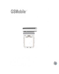 Bandeja SIM + MicroSD Samsung S10 5G Galaxy G977B Plateado Original