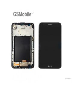 Pantalla Completa con marco para LG K10 2017 M250N  Negra Original