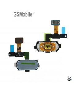 Flex Home & Lector de huella Samsung J730F Galaxy J7 2017 Plateado