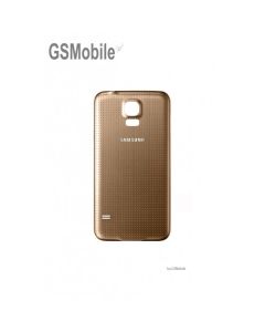 Tapa Samsung G900F Galaxy S5 Dorado