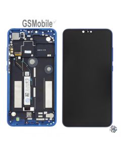 Pantalla completa con marco para Xiaomi Mi8 Lite Azul