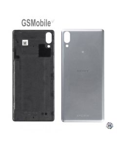 Tapa trasera para Sony Xperia L3 Original Plata