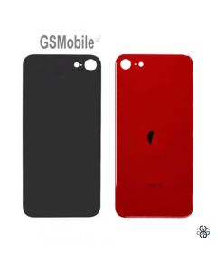 Tapa trasera para iPhone SE 2020 Rojo