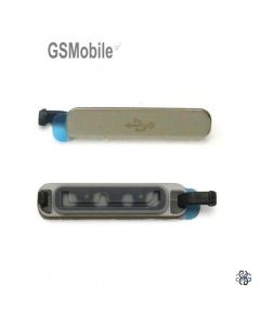 Tapa USB Samsung G900F Galaxy S5 Dorado