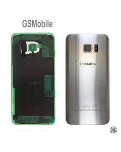 Tapa trasera Samsung G935F Galaxy S7 Edge Plateado Original