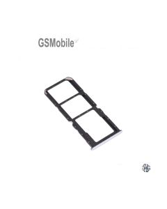 Gaveta cartão SIM para Oppo A74 5G Cinza Prateado