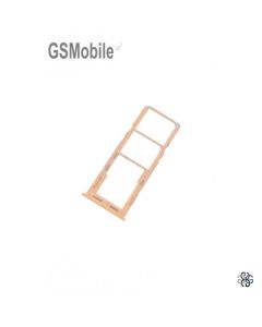 Gaveta cartão SIM e SD para Samsung A13 Galaxy A135F Laranja