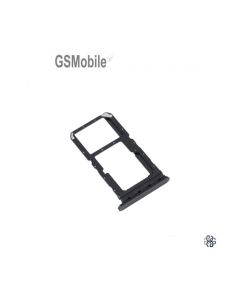 Tiroir carte SIM et SD pour Oppo A57S Noir