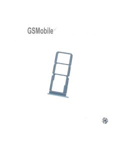 Gaveta cartão SIM para Oppo A77 4G Azul