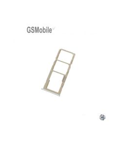 Tiroir carte SIM et SD pour Oppo A15 Argent - GSMobile