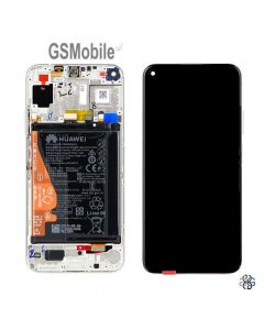 &Eacute;cran Complet avec Ch&acirc;ssis pour Huawei Honor 20 Original - Blanc islandais