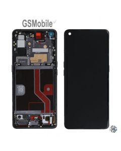 &Eacute;cran Complet avec Ch&acirc;ssis pour Oppo Find X2 Original - Noir