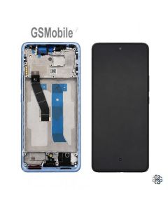 Écran Complet avec Châssis pour Xiaomi Redmi Note 15 4G Original Bleu