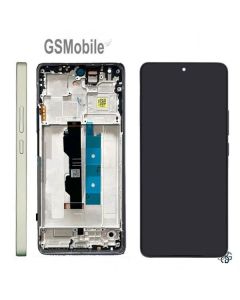 Écran Complet avec Châssis pour Xiaomi Redmi Note 13 Pro 5G Vert Original