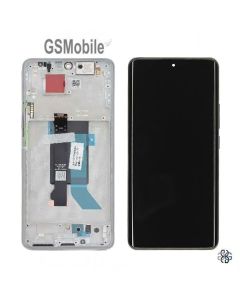 Écran Complet avec Châssis pour Xiaomi Poco X7 Original - Argent