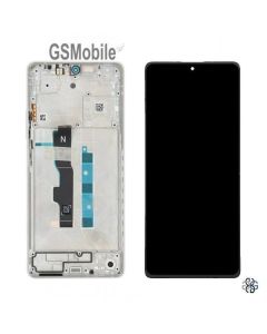 &Eacute;cran Complet avec Ch&acirc;ssis pour Xiaomi Redmi Note 13 5G Original - Blanc