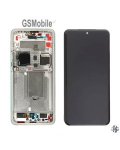 &Eacute;cran Complet avec Ch&acirc;ssis pour Xiaomi 15 Ultra Original - Blanc