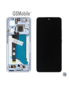 &Eacute;cran Complet avec Ch&acirc;ssis pour Xiaomi 14T Pro 5G Original - Bleu Titane
