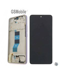 &Eacute;cran Complet avec Ch&acirc;ssis pour Xiaomi Redmi Note 14 5G Original Violet