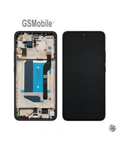 &Eacute;cran complet LCD tactile d'origine avec ch&acirc;ssis pour Xiaomi Redmi Note 15 Pro Plus 5G &ndash; Noir