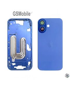 Ch&acirc;ssis Interm&eacute;diaire avec Coque Arri&egrave;re pour iPhone 17 Bleu