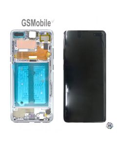Pantalla completa Samsung S10 5G Galaxy G977B Plateado Original