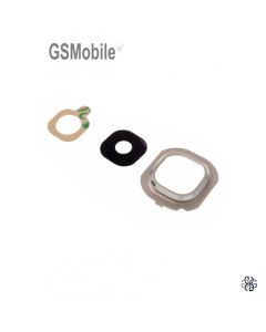 Embellecedor camara Samsung J510F Galaxy J5 2016 Dorado