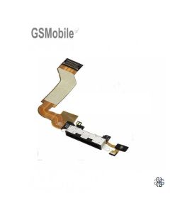 Flex de carga iPhone 4S Negro 