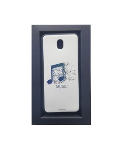 Funda para Samsung J730F Galaxy J7 2017 Music Blanco