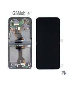 Écran Complet avec Châssis pour Samsung Galaxy Z Flip5 F731B Original Noir