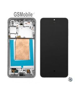 &Eacute;cran Original avec Ch&acirc;ssis Samsung S25 FE 5G Galaxy S731b Blanc (Assembled)