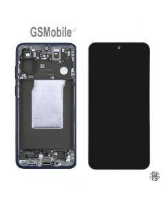 &Eacute;cran LCD Samsung Galaxy A57 5G A576B avec ch&acirc;ssis Bleu Marine &ndash; d'origine (Assembled)
