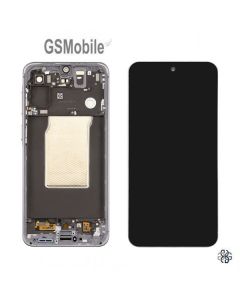 &Eacute;cran LCD Samsung Galaxy A57 5G A576B avec ch&acirc;ssis Bleu Clair &ndash; d'origine (Assembled)
