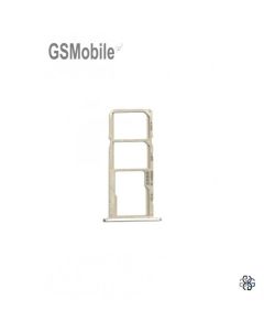 Bandeja SIM & MicroSD para Huawei Y5 2018 Dorado