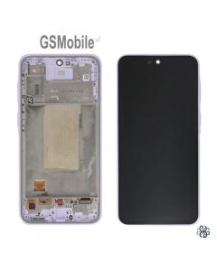 &Eacute;cran complet original pour Samsung A37 5G Galaxy A376B Violet (assembl&eacute;)