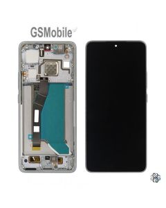 &Eacute;cran Complet avec Ch&acirc;ssis pour Xiaomi 14T Pro 5G Original - Gris Titane