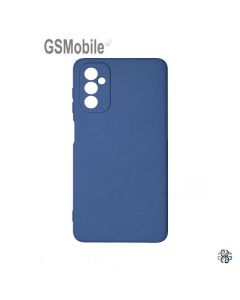 Coque en Silicone Bleu pour Samsung Galaxy M52 5G (SM-M526B)
