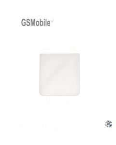 Coque arrière inférieure pour Samsung Galaxy Z Flip5 F731B - Blanc