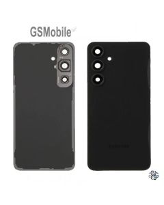 Coque Arri&egrave;re avec Lentille de Cam&eacute;ra pour Samsung S24 FE Galaxy S721B &ndash; Noir