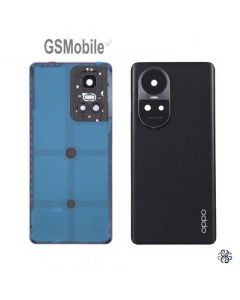 Cache Arri&egrave;re avec Lentille de Cam&eacute;ra pour Oppo Reno10 Pro 5G CPH2525 &ndash; Noir