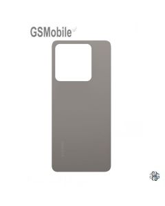 Coque arri&egrave;re Titane / Gris pour Xiaomi 14T Pro