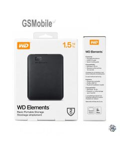 WD Elements Portable External Hard Drive 1.5TB USB 3.0