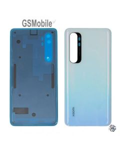 Tampa traseira para Xiaomi Mi Note 10 Lite Branco