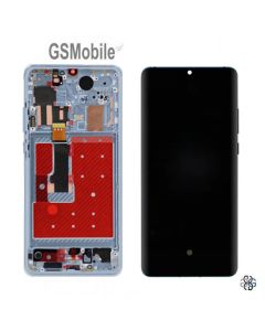 Pantalla con marco para Huawei P30 Pro - Azul