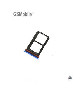 Porta SIM para Vivo Y72 5G - Azul