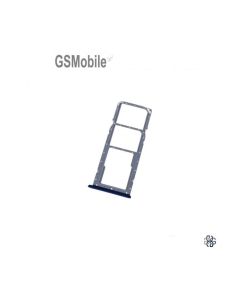 Carrellino SIM e SD per Oppo A17 Nero